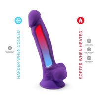 SilexD 7 inch Realistic Silicone Dual Density Dildo with Suction Cup