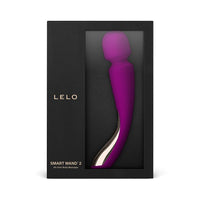 LELO Smart Wand 2 Medium Deep Rose - stylish and powerful massager with whisper-quiet operation, perfect for personal or shared pleasure.