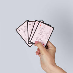 Secret Play sex play playing cards, set of 55 adult-themed cards for fun, featuring colorful illustrations and game instructions.