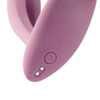 Wearable vibrator with app control and dual motors