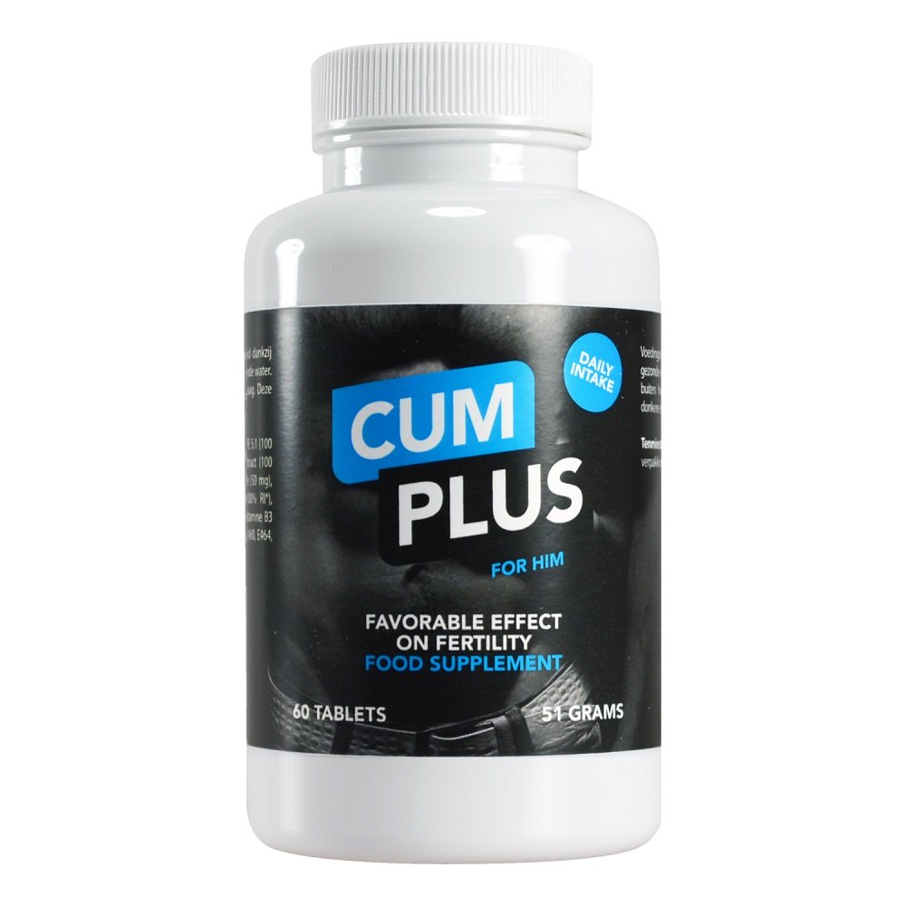 a bottle of cum plus