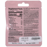 Close-up of Spanish Fly Female Sex Gummies (2 pack) highlighting strawberry flavour and natural enhancement ingredients.