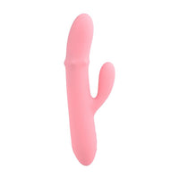 a pink toy shaped like a cactus on a white background