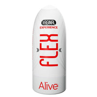 Alive FLEX Masturbator designed for personalized pleasure with adjustable flexible central part for tailored experiences.