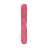 The Svakom Avery Thrusting Rabbit Vibrator in action, demonstrating intense vibrations and thrusting features for unparalleled pleasure.