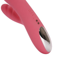 The premium silicone body of the Svakom Avery Thrusting Rabbit Vibrator, emphasizing comfort and luxury for an unmatched intimate experience.