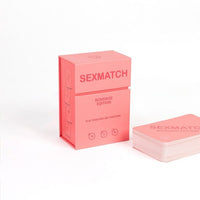 Luxurious visual of the Sexmatch Bondage Edition Game showcasing its elegant packaging, a perfect Bondage Game for adventurous couples.