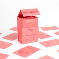 Close-up of the exquisite game cards from the Sexmatch Bondage Edition Game, designed to enhance intimacy in this unique Bondage Game experience.