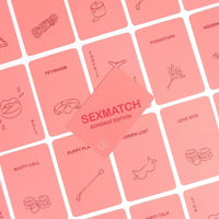 Elegant shot of the Sexmatch Bondage Edition Game set, exhibiting all components that promise an unforgettable evening of romance and excitement in this Bondage Game.