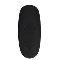 Chic Beaded Vibrating Anal Plug with Remote Control Black displayed elegantly, designed for discerning individuals seeking enhanced pleasure.
