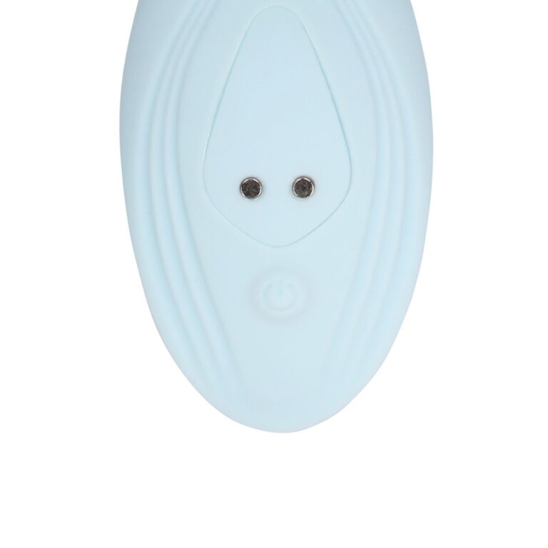 Remote Control Couples Hands Free Panty Vibrator with remote, highlighting its innovative technology for hands-free stimulation.