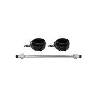 Thumbnail for a pair of black and silver handles on a white background