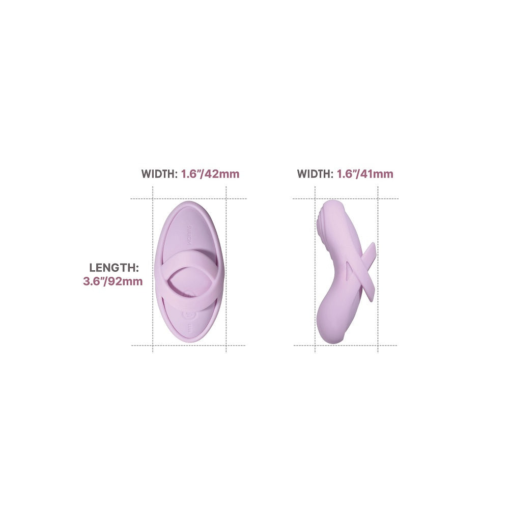 Finger-worn silicone vibrator by Svakom