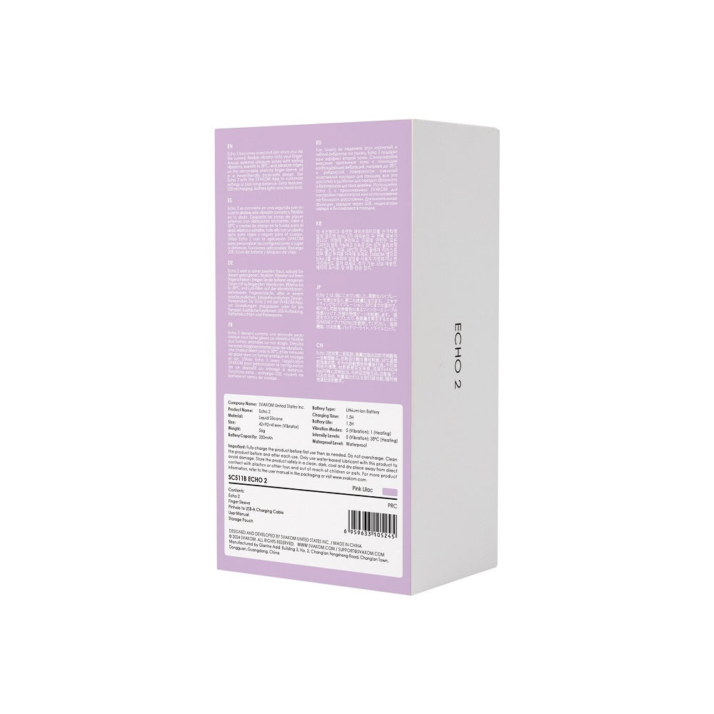 Rechargeable finger vibrator for clitoral stimulation