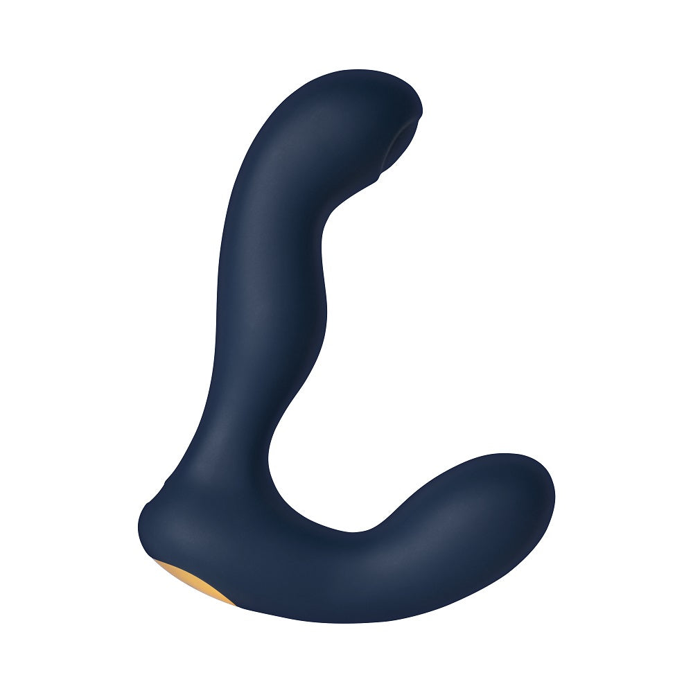 Svakom Iker Neo prostate massager with smooth silicone surface and ergonomic shape for comfortable prostate stimulation.