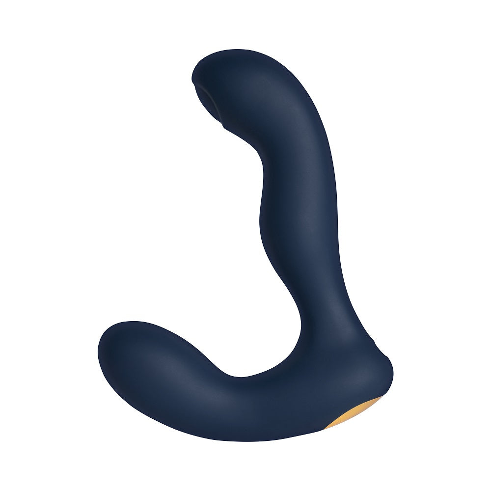 Svakom Iker Neo prostate massager made of smooth silicone, featuring ergonomic design for prostate pleasure and stimulation.