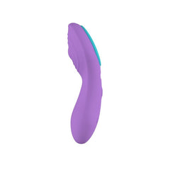 Party Color PANTY Remote Control Vibrator Purple placed in stylish packaging, emphasizing its waterproof design for luxurious pleasure anywhere.