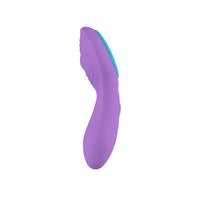 Party Color PANTY Remote Control Vibrator Purple placed in stylish packaging, emphasizing its waterproof design for luxurious pleasure anywhere.