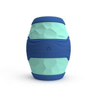 Compact vibrating male masturbator