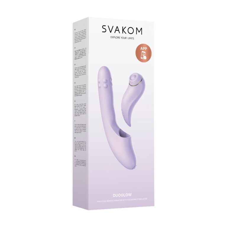 Svakom DuoGlow 2-in-1 Vibrator – Dual Stimulation Silicone Pleasure Toy