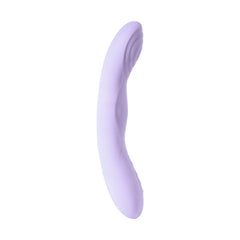 SVAKOM Selena G-Spot Vibrator in lavender, illustrating its luxurious silicone finish and waterproof design.