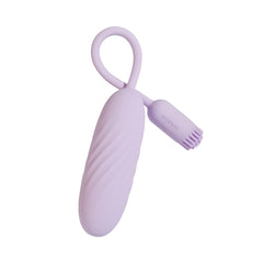 Svakom Plume flexible brush tail bullet vibrator with app control, sleek design, perfect for intimate pleasure and remote use.