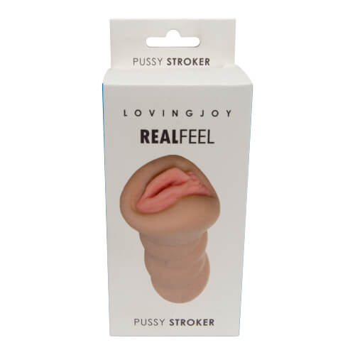 Loving Joy Real Feel 5-Inch Pussy Stroker with Textured Sleeve for Ultimate Pleasure