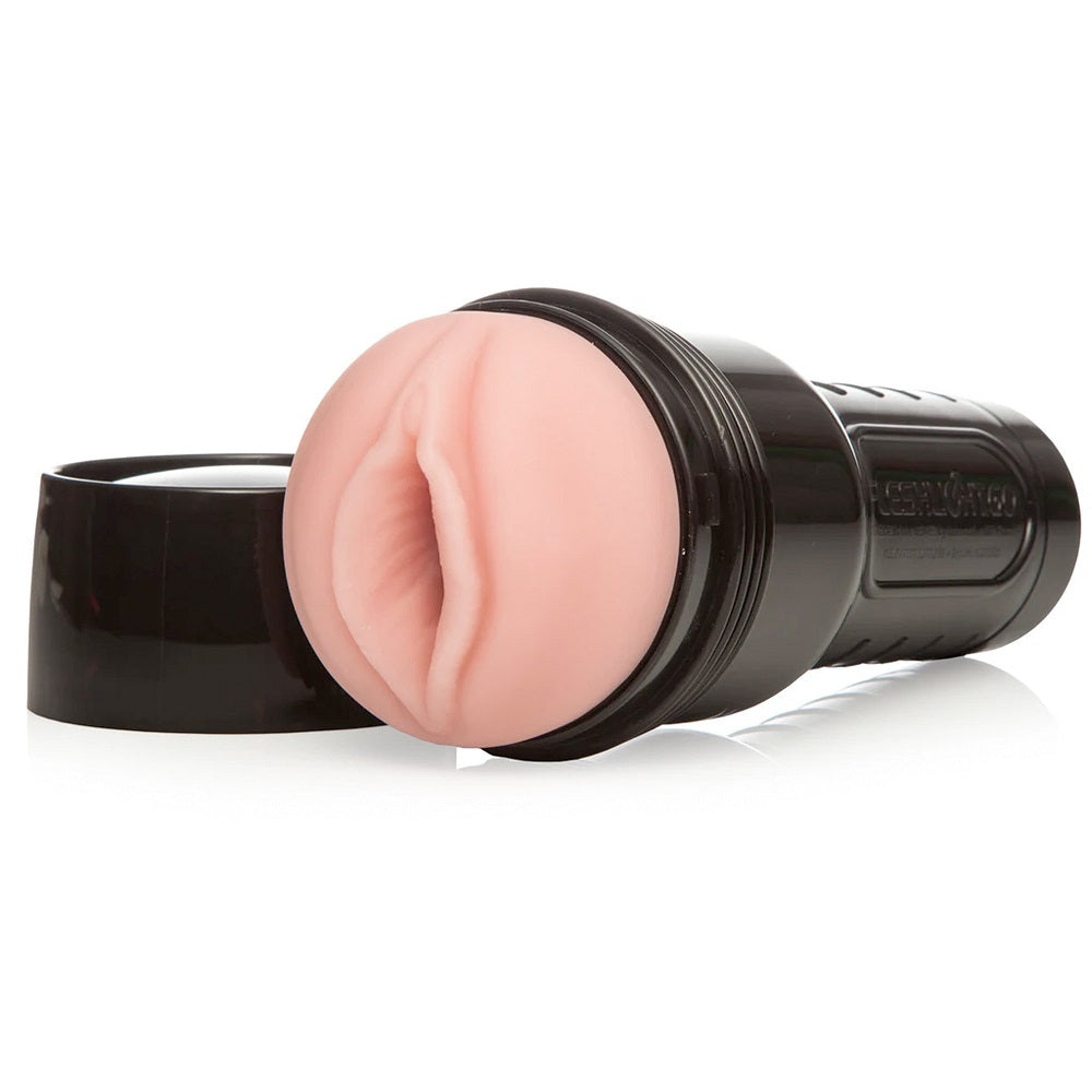 Fleshlight GO Surge - luxurious travel-friendly compact male pleasure device with a sleek design.