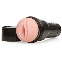 Fleshlight GO Surge - luxurious travel-friendly compact male pleasure device with a sleek design.