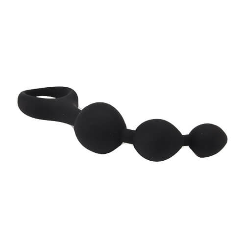 Triple Ripple Silicone Anal Beads Set - Gradually Increase for Sensory Pleasure