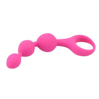 Triple Ripple Silicone Anal Beads Set - Gradually Increase for Sensory Pleasure