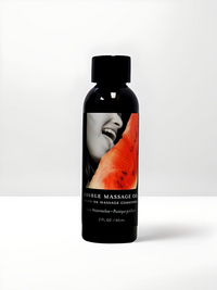 Earthly Body Edible Massage Oil for Sensual and Tasty Couples Massage