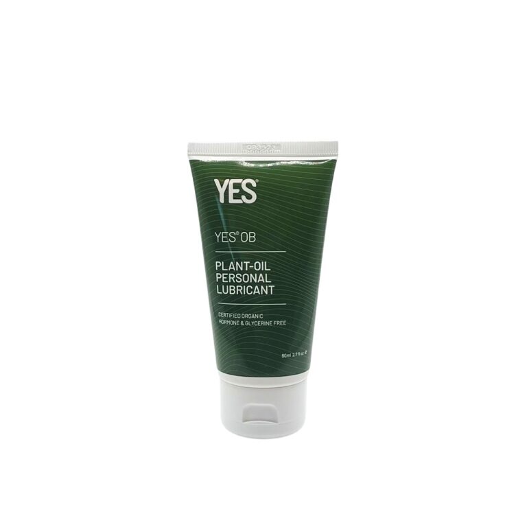 Natural Plant-Oil Based Personal Lubricant 80ml - Gynaecologist Recommended, Hypoallergenic, Dual Purpose Massage Oil