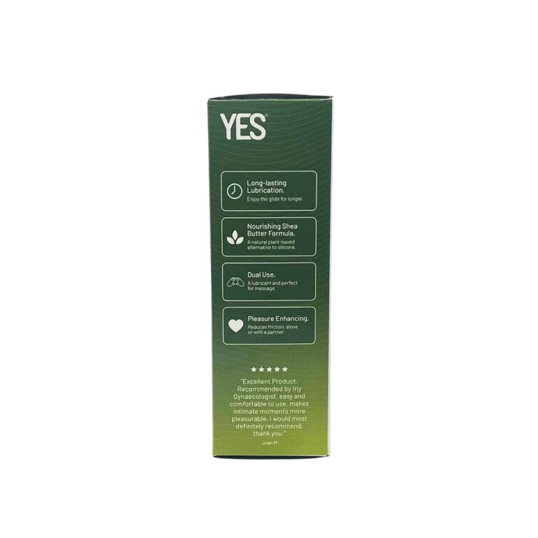 Natural Plant-Oil Based Personal Lubricant 80ml - Gynaecologist Recommended, Hypoallergenic, Dual Purpose Massage Oil
