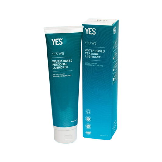 YES Organic Water Based Personal Lubricant 150ml - Gynaecologist Recommended, Hypoallergenic, pH Balanced