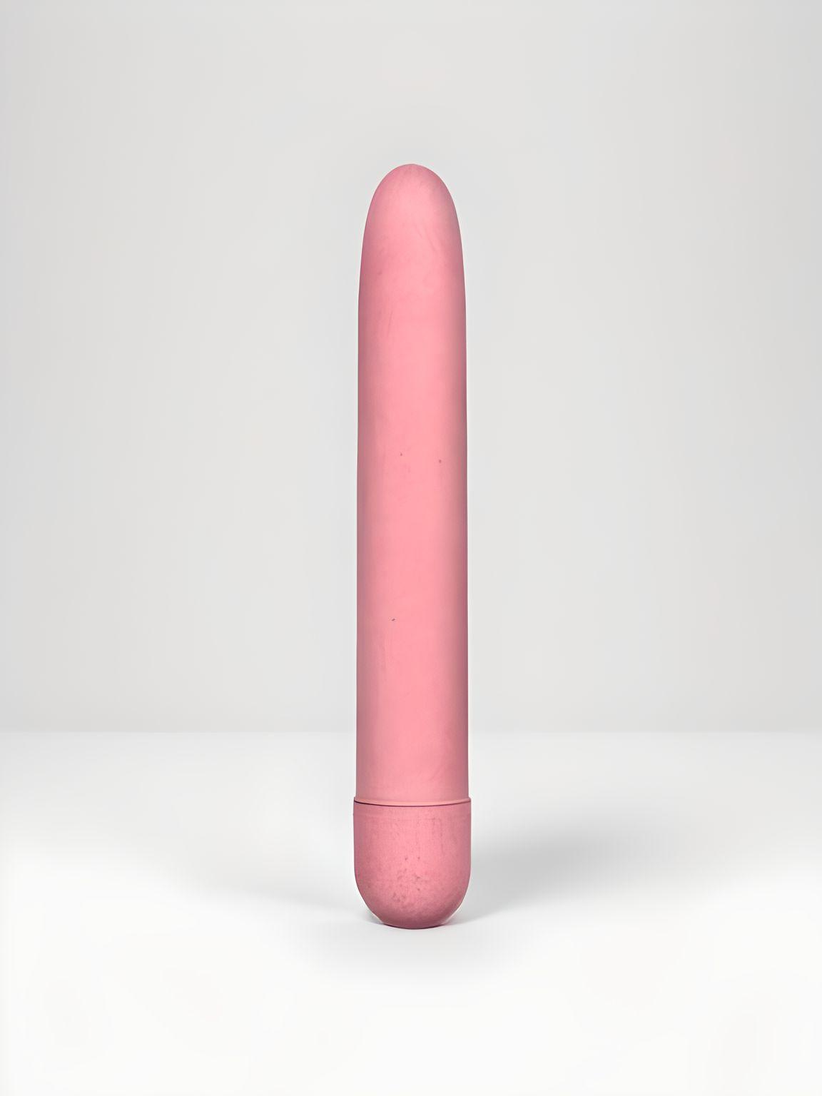 Gaia - The World's First Biodegradable Bullet Vibrator in soft pink, emphasizing its chic aesthetics and eco-friendly features, crafted from Biofeel.