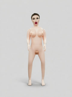 Slutty Mistress Life Size PVC Inflatable Oral Sex Love Doll With 3 Tempting Love Holes