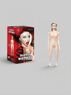 Slutty Mistress Life Size PVC Inflatable Oral Sex Love Doll With 3 Tempting Love Holes