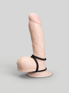 Me You Us Signature The Chubby Silicone Cock Ring 3Pc Set, three sizes in a cock ring set