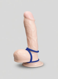Me You Us Signature The Chubby Silicone Cock Ring 3Pc Set, discreetly packaged cock ring set