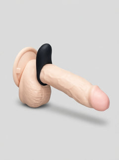 Me You Us Signature The Vibrating Couples Silicone Cock Ring with vibrating bullet stimulator, vibrating couples cock ring