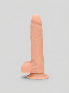 Loving Joy 7.5″ Remote Gyrating & Vibrating Silicone Dildo – rechargeable Vibrating Silicone Dildo with 10 pleasure functions