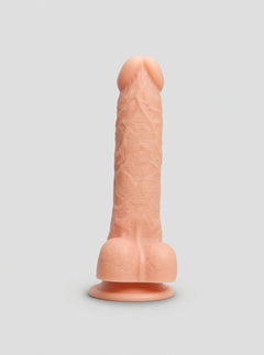 Loving Joy 7.5″ Remote Gyrating & Vibrating Silicone Dildo – realistic Vibrating Silicone Dildo with suction cup base