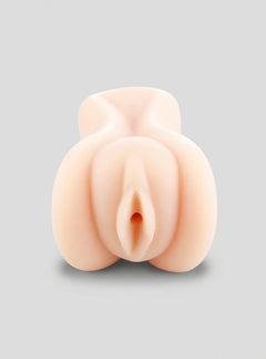 Miss Mischa Deluxe Realistic Masturbator - Lifelike Feel, Vibrator-Compatible, Latex-Free, premium realistic masturbator with soft, stretchy opening