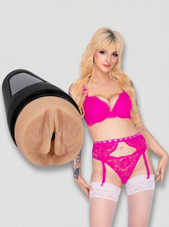 Main Squeeze Kiley Corrupt Pussy ULTRASKYN Stroker With Adjustable Suction Control premium vanilla ULTRASKYN texture