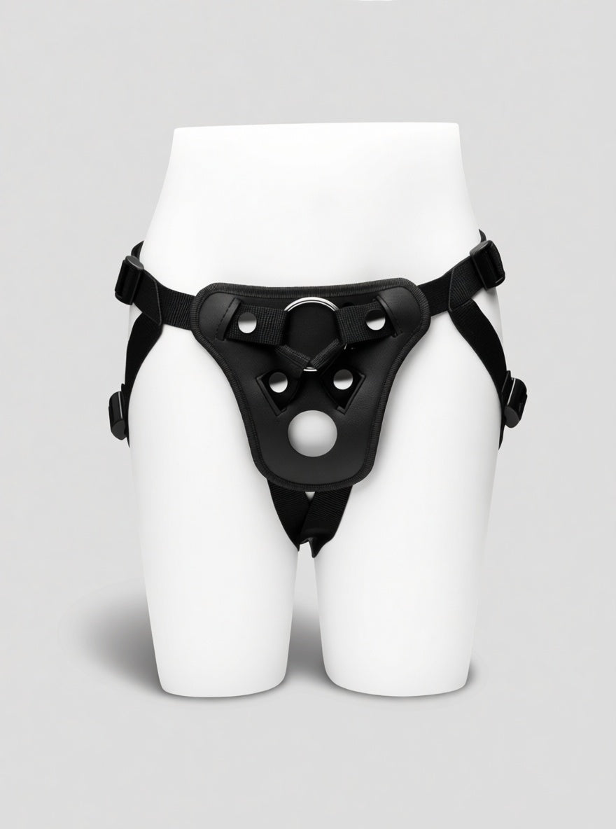 Me You Us Black Adjustable Unisex Strap On Harness