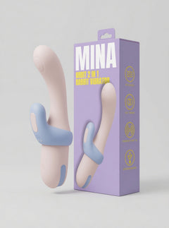 Mina Orbit 2 in 1 Rabbit Vibrator and Cock Ring