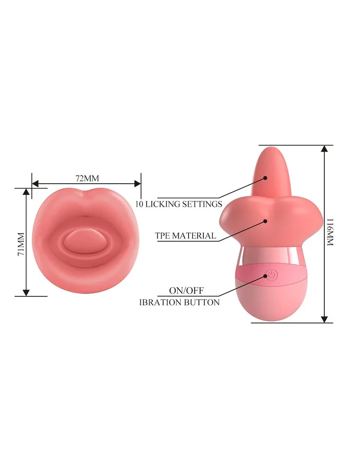 PrettyLove Kylee - The Flaming Lips Licking Vibrator