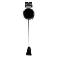 Thumbnail for a black pole with a fur ball on top of it