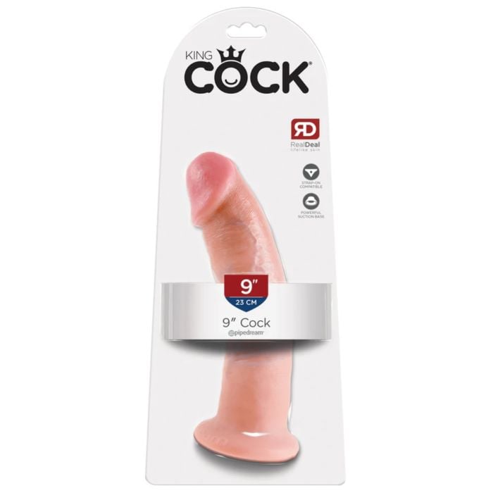 King Cock Dildo With Realistic Detail - 6, 7, or 8 Inch Suction Cup Base For Real Experience